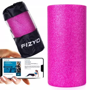 WAŁEK ROLLER FIZJO DO MASAŻU PIANKOWY GŁADKI PINK - Akcesoria do masażu - miniaturka - grafika 1