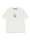 Koszulki i topy damskie - Vero Moda Koszulka w kolorze białym - miniaturka - grafika 1