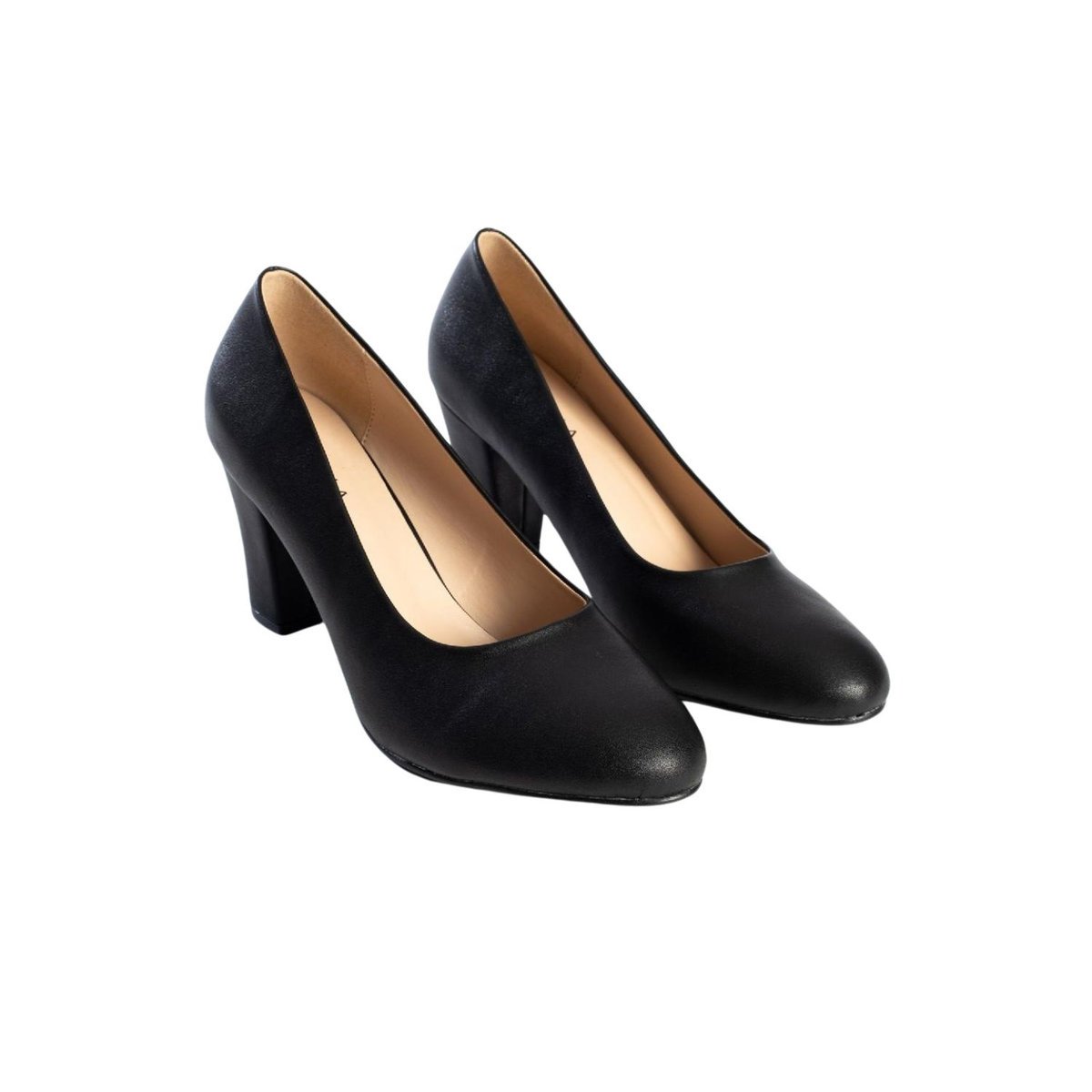 Buty damskie Celena Claire czołenka klasyczne czarne ekoskóra-37