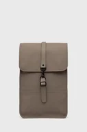 Plecaki - Rains plecak 12800 Backpack Mini kolor beżowy duży gładki - miniaturka - grafika 1
