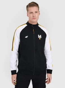 4F Bluza dresowa rozpinana bez kaptura uniseks 4F x Drift Masters - czarna 3XL - Bluzy męskie 4F Bluza dresowa rozpinana bez kaptura uniseks 4F x Drift Masters - czarna 3XL - Bluzy męskie - miniaturka - grafika 1