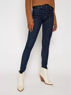 Spodnie damskie - Levi's Jeansy Skinny Fit 720 52797-0176 Granatowy Super Skinny Fit - grafika 1