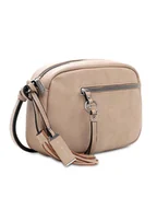 Torebki damskie - Tamaris Torba damska na ramię Nele Taupe - miniaturka - grafika 1