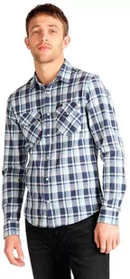 Lee Clean Western Shirt Męska Koszula Materiałowa Slim Fit Navy L644Di35-M - Koszule męskie - miniaturka - grafika 1