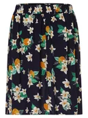 Spódnice - Marie Lund - Spódnica damska, niebieski|pomarańczowy|wielokolorowy - miniaturka - grafika 1