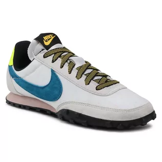 Buty sportowe damskie - Nike Buty Waffle Racer DA4655 100 Summit White/Green Abyss - grafika 1