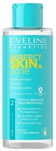 Eveline Cosmetics Perfect Skin.acne Seboregulujący tonik zwężający pory 150.0 ml - Toniki i hydrolaty do twarzy - miniaturka - grafika 1