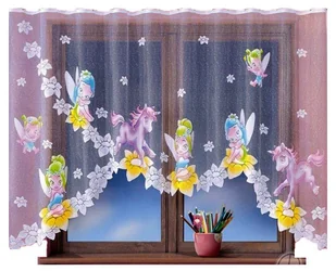 Kucyk 300x150cm firana żakardowa malowana - Firany - miniaturka - grafika 1