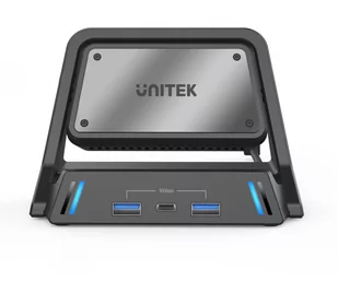 Unitek Stacja dokująca Pro do Steam Decka USB-C - 8K HDMI DisplayPort USB LAN PD 100W - Huby USB - miniaturka - grafika 2