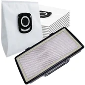 Worki do odkurzaczy - 5 Worków syntetyczny + Filtr do odkurzacza TEFAL ROWENTA X-Trem Power ZR200540 - Reptila - miniaturka - grafika 1