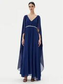 Sukienki - Rinascimento Sukienka wieczorowa CFC0123079003 Granatowy Regular Fit - miniaturka - grafika 1