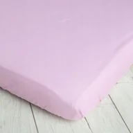 Prześcieradła dla dzieci - Prześcieradło z gumką do kojca100X100 bawełna100% - miniaturka - grafika 1