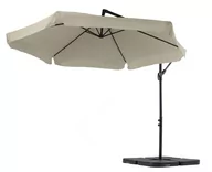 Parasole ogrodowe - Parasol ogrodowy Empoli 300cm - Beżowy - miniaturka - grafika 1