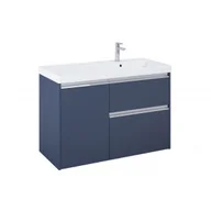 Szafki łazienkowe - ROCA A852064538 Zestaw meblowy unik GAP PRO 100 cm + cargo, wersja prawa Niebieski mat - miniaturka - grafika 1