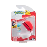 Figurki dla dzieci - PKW - Clip 'N' Go (Quaxly with Poké Ball) W17 - miniaturka - grafika 1