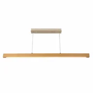 Lampy sufitowe - Wisząca lampa drewniana Dritta ABR-LLZ-24W Abruzzo LED 24W 3000K listwa brązowa - miniaturka - grafika 1