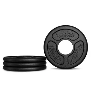 Marbo Sport Obciążenie olimpijskie żeliwne - 1,25 kg MW-O1,25-OLI - Obciążenia - miniaturka - grafika 2