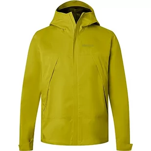 Marmot PreCip Eco Pro męska kurtka wodoodporna, lekka kurtka przeciwdeszczowa z kapturem, wiatroszczelna, oddychająca, wiatroszczelna, idealna do biegania i wędrówek, kolendra, XXL - Kurtki męskie - miniaturka - grafika 1