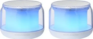 Głośniki Bluetooth Mars Gaming MSAURAW Biały 15 W - Głośniki przenośne - miniaturka - grafika 1