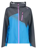 Kurtki i kamizelki sportowe damskie - CMP Kurtka funkcyjna w kolorze niebiesko-czarnym - miniaturka - grafika 1