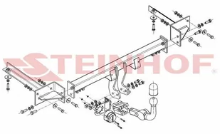 Hak holowniczy Steinhof O-129 - Akcesoria motoryzacyjne - miniaturka - grafika 1