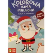 Książki edukacyjne - Kolorowa zima malucha. Święta z Mikołajem - miniaturka - grafika 1