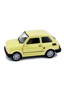 Fiat 126p 1:27 kremowy WELLY - Sport i wypoczynek - miniaturka - grafika 1