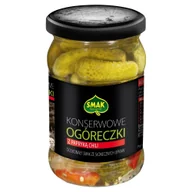 Mieszanki warzywne, sałatki - Smak Ogóreczki konserwowe z chili 300 g - miniaturka - grafika 1