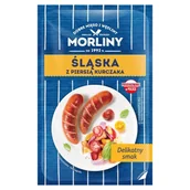 Kiełbasa i wędliny - Morliny Kiełbasa śląska z piersią kurczaka 450 g - miniaturka - grafika 1