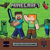 Pozostałe książki - Minecraft 2023 - Wandkalender: Original Danilo-Kalender [Mehrsprachig] [Kalender] - miniaturka - grafika 1