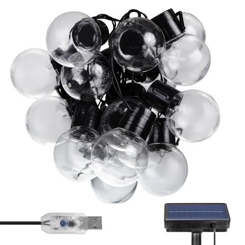 Maclean MCE424 Solarna Girlanda Ogrodowa LED 2w1, IP44, 3W, 10lm, 3000K, Akumulator 2 * 600 mAh, 5V DC, 7m