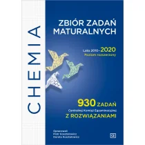 Chemia Zbiór Zadań Maturalnych Lata 2010-2020 Poziom Rozszerzony 930 Zadań Cke Z Rozwiązaniami Piotr Kosztołowicz,dorota Kosztołowicz - Książki edukacyjne - miniaturka - grafika 1