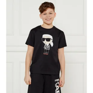 Karl Lagerfeld Kids T-shirt Regular Fit - Koszulki dla chłopców - miniaturka - grafika 1