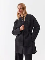 Kurtki damskie - Calvin Klein Kurtka przejściowa K20K205506 Czarny Regular Fit - miniaturka - grafika 1