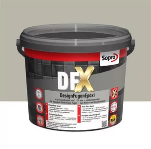 Fuga epoksydowa DFX szary 15 3kg - Fugi - miniaturka - grafika 1
