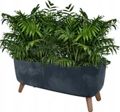 Donice - Doniczka Gracia Case Beton - Effect Antracyt - miniaturka - grafika 1