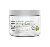 Depilacja - FLUFF Fluff mus do golenia z avocado i niacynamidem 200 ml - miniaturka - grafika 1