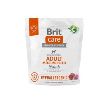 Brit Care Dog Hypoallergenic Adult Medium  1 kg Lamb