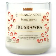 Świece - TRUSKAWKA - Sojowa świeca zapachowa pleasureCANDLE - miniaturka - grafika 1