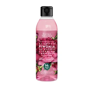 Barwa Naturalna Szampon do włosów cienkich i matowych Piwonia nadający objętość 300ml - Szampony do włosów - miniaturka - grafika 1