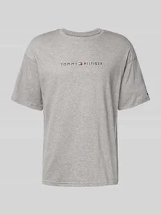 T-shirt o kroju relaxed fit z czystej bawełny - Koszulki męskie - miniaturka - grafika 1