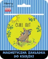 Zakładki do książek - Zakładka magnetyczna kulka 2 Chill out - Henry - miniaturka - grafika 1