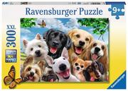 Ravensburger Puzzle 300 elementów XXL. Szczęśliwe psy