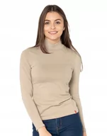 Swetry damskie - Półgolf Damski Cienki Sweter Golf 8111-17 r XL/XXL - miniaturka - grafika 1