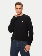 Swetry męskie - Guess Jeans Sweter M4BR30 Z3HM1 Czarny Regular Fit - miniaturka - grafika 1