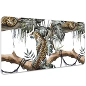 Podkładki na biurko - Mata ochronna na biurko Afrykański drapieżnik 100x50 cm - miniaturka - grafika 1