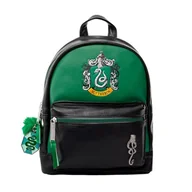Plecaki - Modny plecak Harry'ego Pottera (SLYTHERIN), ZIELONY, Jeden rozmiar, Casual - miniaturka - grafika 1