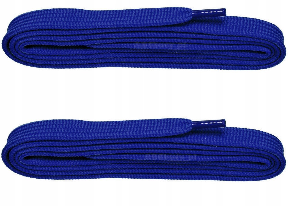 GRANATOWE Sznurowadła SZEROKIE 7 mm DO SNEAKERSÓW Płaskie Sznurówki 75 cm