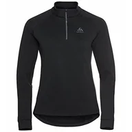 Bluzy damskie - Odlo Damska bluza Midlayer 1/2 Zip Berra 542491 - miniaturka - grafika 1