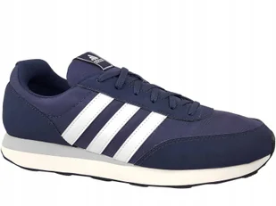 Adidas Run 60S 3.0 HP2255 Jogger Racer Buty Męskie Granatowe Niebieskie - Buty sportowe męskie - miniaturka - grafika 1